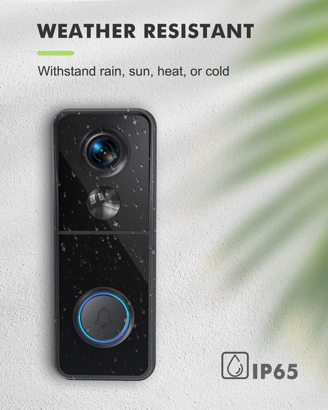 MUBVIEW Doorbell Camera Wireless with Chime, Video Doorbell - No Subscription... gallery