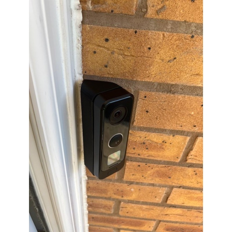 45 Degree Angle Wedge Mount for Ubiquiti Unifi G4 Pro Protect Video Doorbell