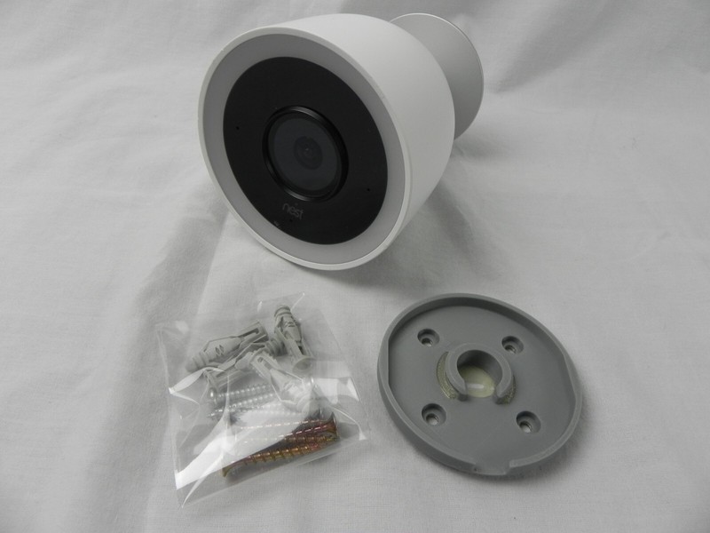3D Printed Wall Mount Plate For Google Nest Cam IQ Outdoor Camera A0055 NC4100US