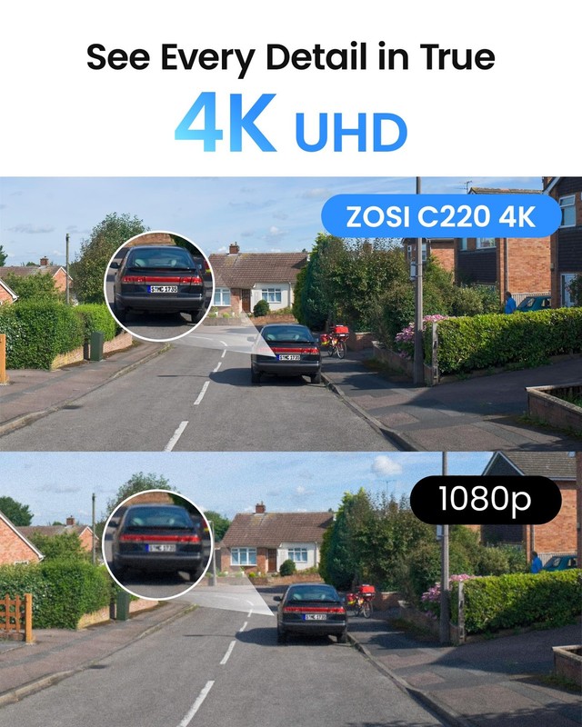 C220 4K 8MP Add-On PoE IP Camera Outdoor Indoor, Surveillance Security Camera... gallery