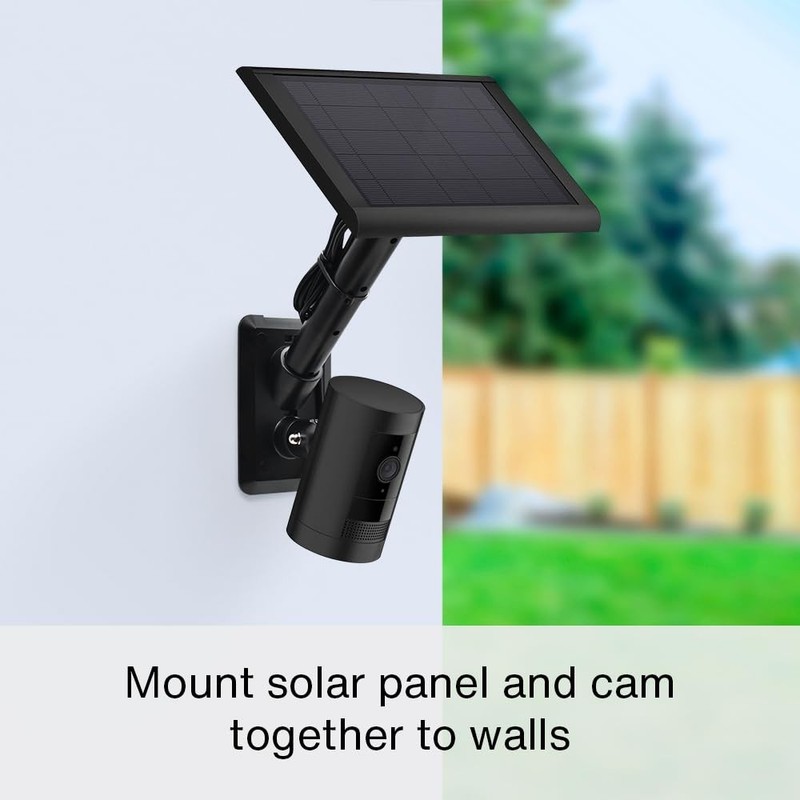 2-in-1 Wall Mount for Ring, Arlo, and Cameras & Solar Panels with 1/4"-20 Scr... gallery