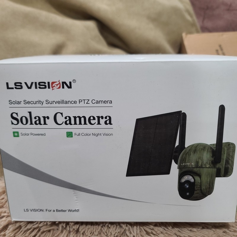 LSVISION 4G LTE Cellular Trail Camera 2K PTZ 360° View Night Vision IP66