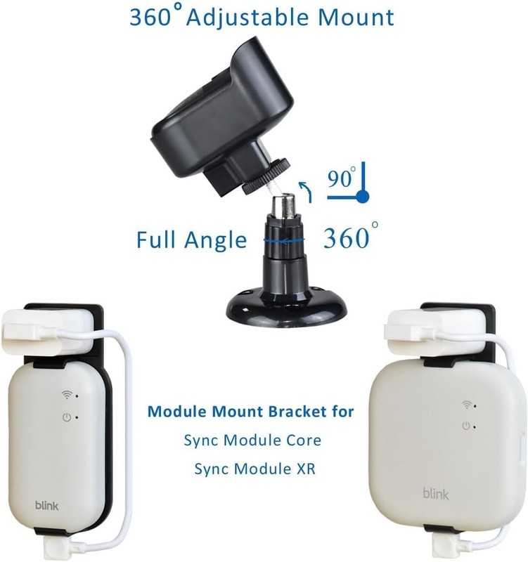 Weatherproof 5-Pack Mount Bracket for Blink Outdoor Camera System - 360° View gallery