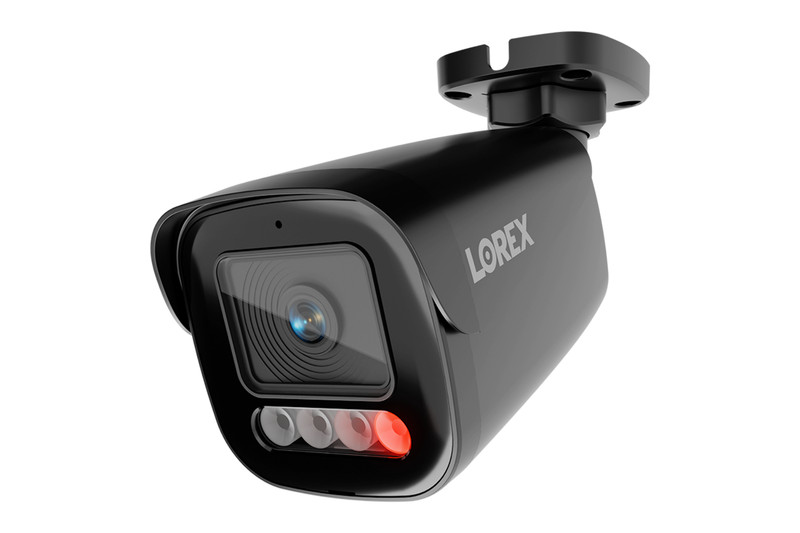 Lorex Connect X5 4K PoE Bullet Camera with AI Color Night Vision – White/Black