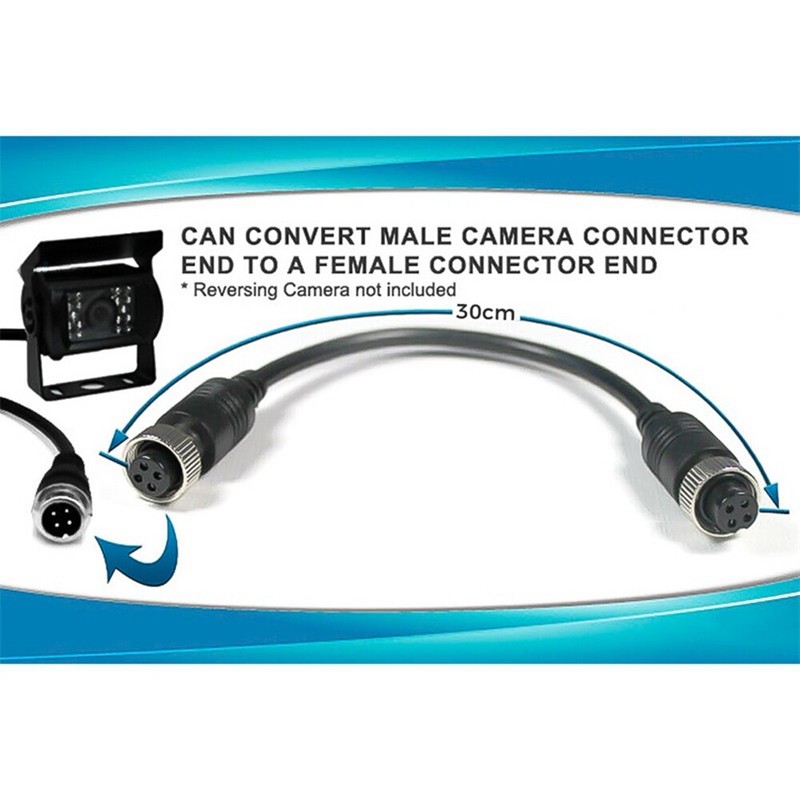 4PIN Female to Female Connector 30cm for 4PIN Reversing Camera Car Rear View Cam gallery