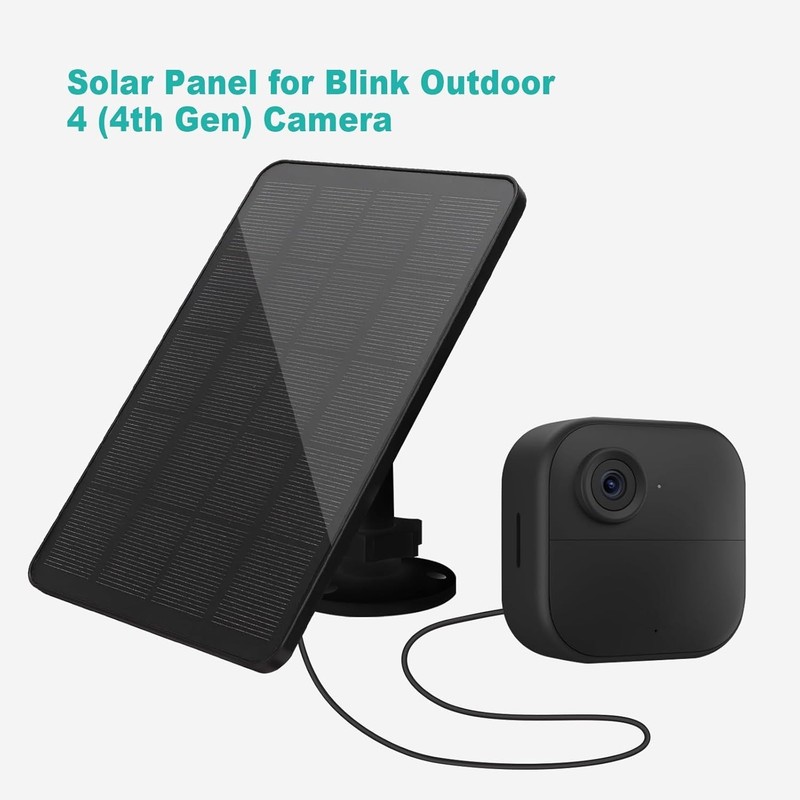 High-Efficiency 4W Solar Panel for Blink Outdoor Cameras gallery