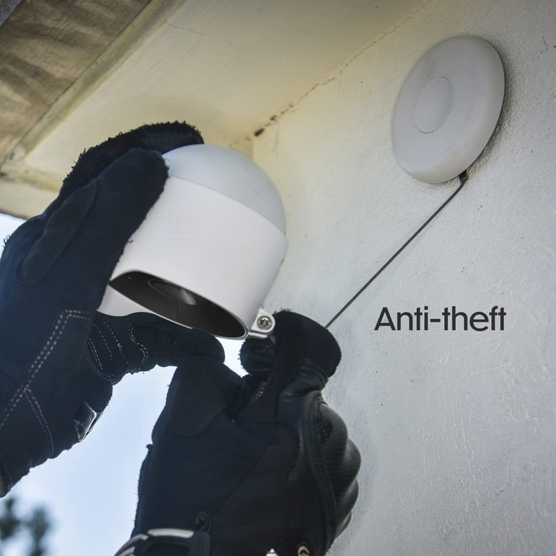 Anti-Theft Mount for Google Nest Cam Outdoor or Indoor, Battery-Made for Google gallery