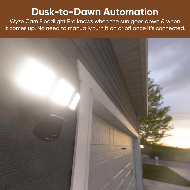 Floodlight Camera Pro, Pcmag Editors' Choice 3000-Lumen Leds, 2.5K HD Outdoor Se gallery