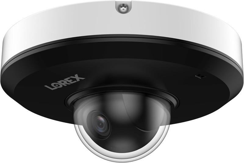 Lorex P2-2K (4MP) IP Wired Mini PTZ Security Camera with AI Detection 4X Optical