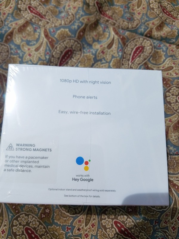 Google Nest Cam 1080 Battery Security Camera Indoor/Outdoor New Sealed gallery
