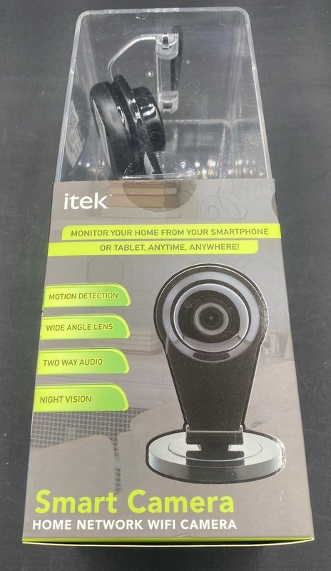 ITEK Smart Security Camera Wifi Home Network Factory Sealed gallery