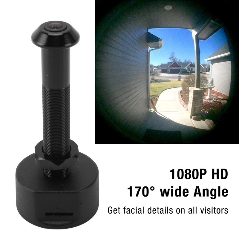 Wifi Peephole Camera 1080P HD Mobile Detection 150° Wide Angle Lens Door Viewer gallery