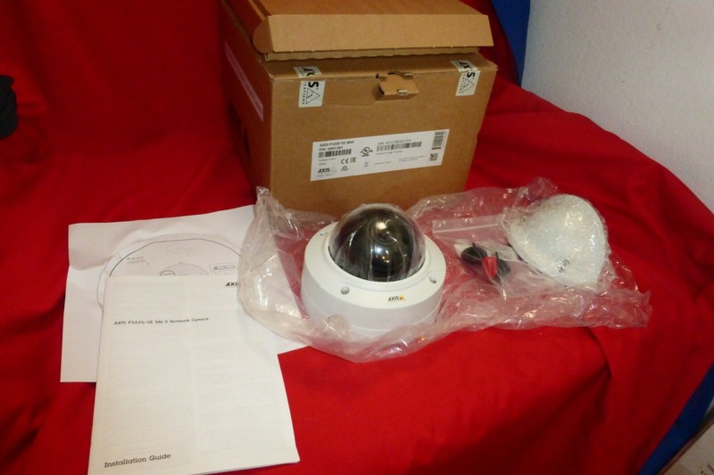 AXIS (0953-001) P3225-VE Mk II 1080p Outdoor Network Dome Camera w/Issue