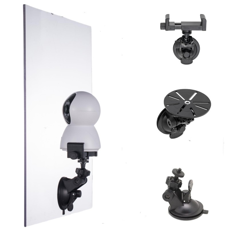 Window Mount for Security Camera,Rotating Suction Mount Bracket,Compatible wi…