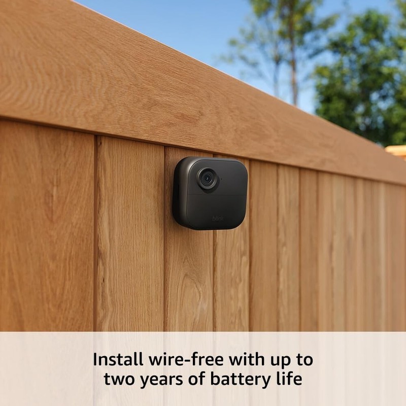 3 PACK BLINK OUTDOOR 4th Gen WiFi SECURITY Add-on Camera - SYNC MODULE REQUIRED gallery