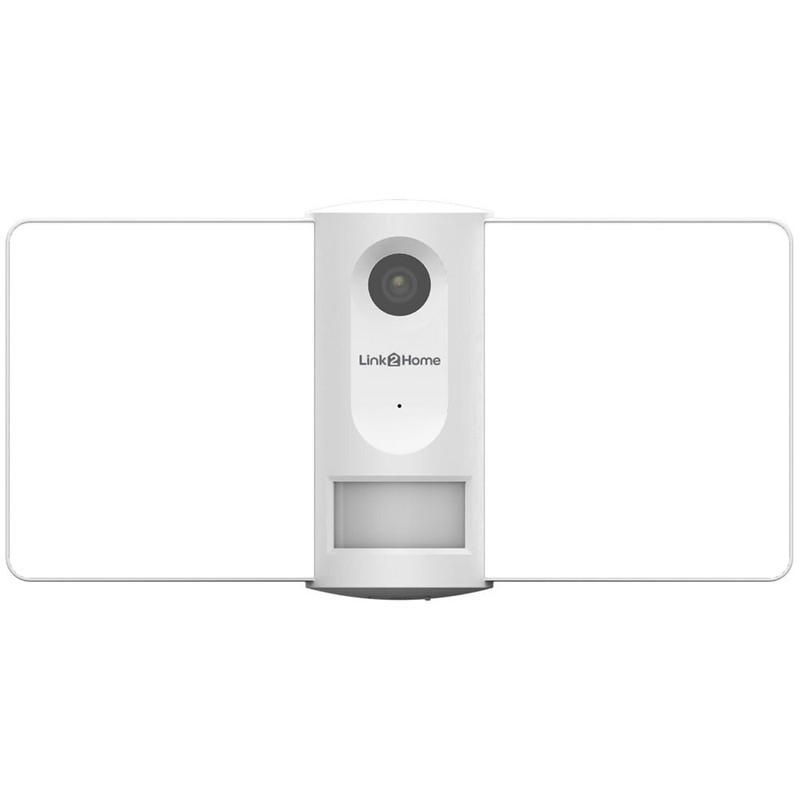 Link2Home L2H-FLOODCAM2WH Outdoor Smart Projector Camera 2K 4MP White