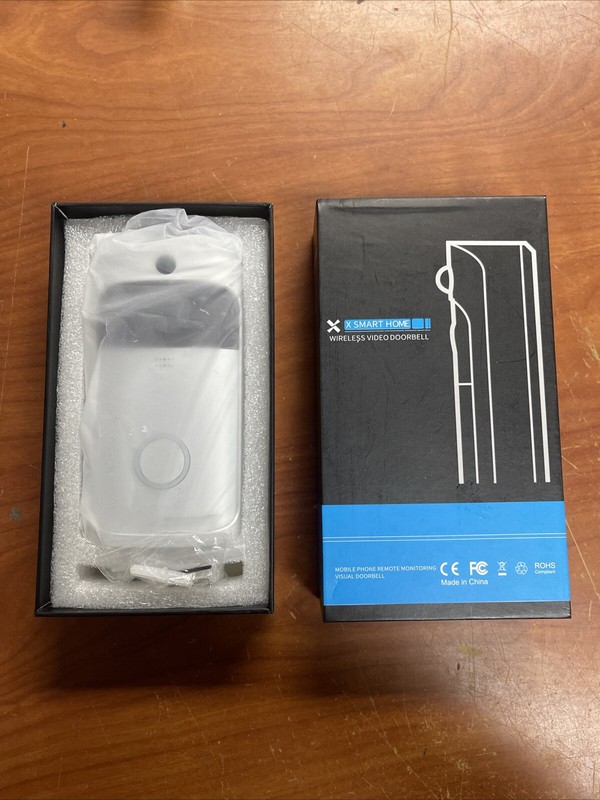 X Smart Home Wireless Visual Monitoring Doorbell Mobile Phone Remote New Sealed