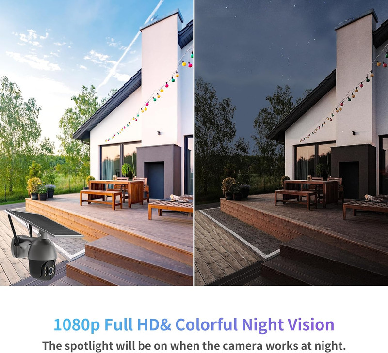 S600 3G/4G LTE Solar Powered Cellular Security Camera Wireless Outdoor, Pan Tilt gallery