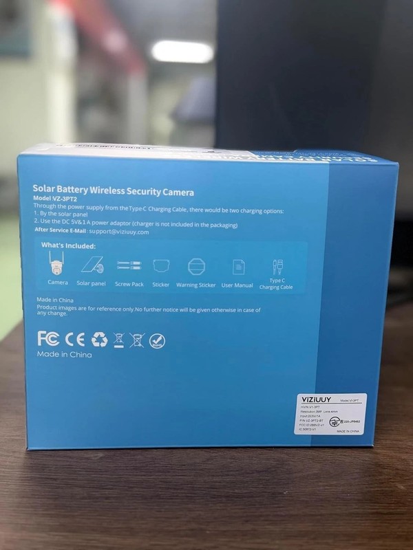 3MP Wireless Solar PTZ Camera - Color Night Vision, AI Detection, Cloud Storage gallery