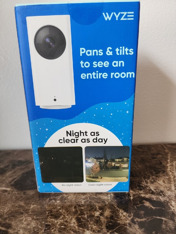 WYZE Cam Pan Color 1080p Night Vision Tilt & Zoom Camera WYZECP2LB New Sealed