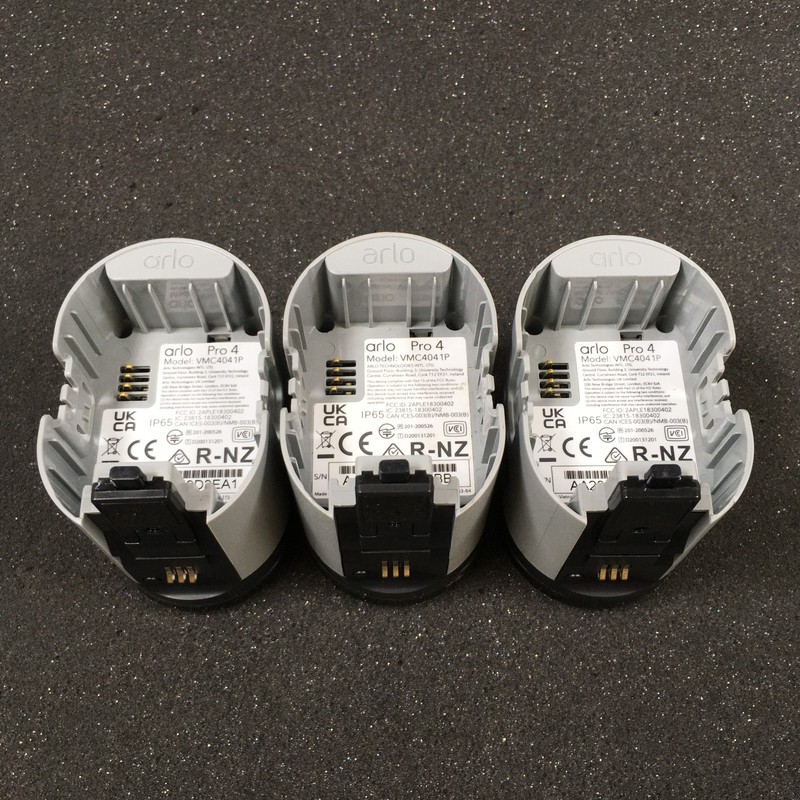 Arlo Pro 4 VMC4041P Spotlight Indoor/Outdoor Camera w/ Mount (Set of 3) gallery
