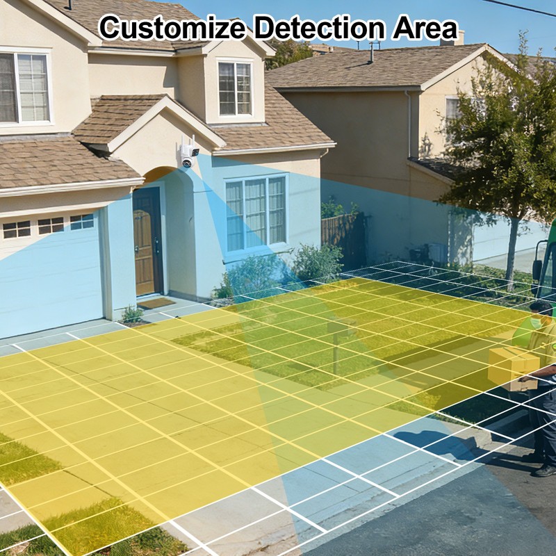 ARCCTV 4MP Dual Lens Wireless Security Camera System Home Pan/Tilt Night Vision gallery