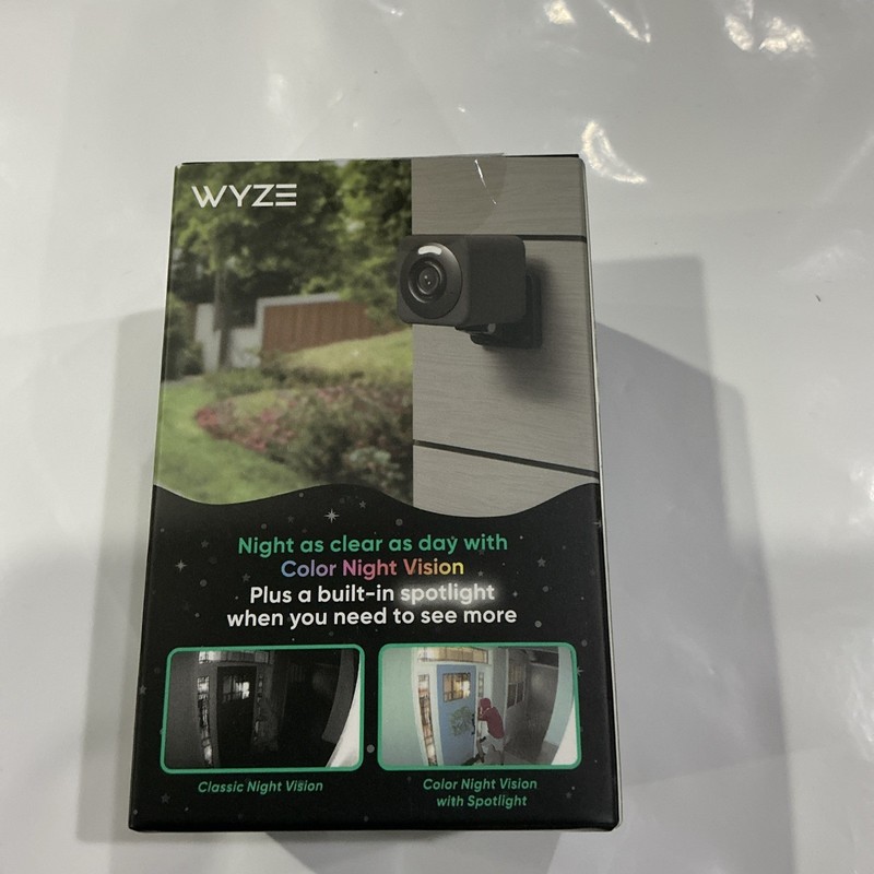 Wyze Cam v4 2.5K QHD Indoor/Outdoor WiFi Smart Security Camera Wired Black gallery