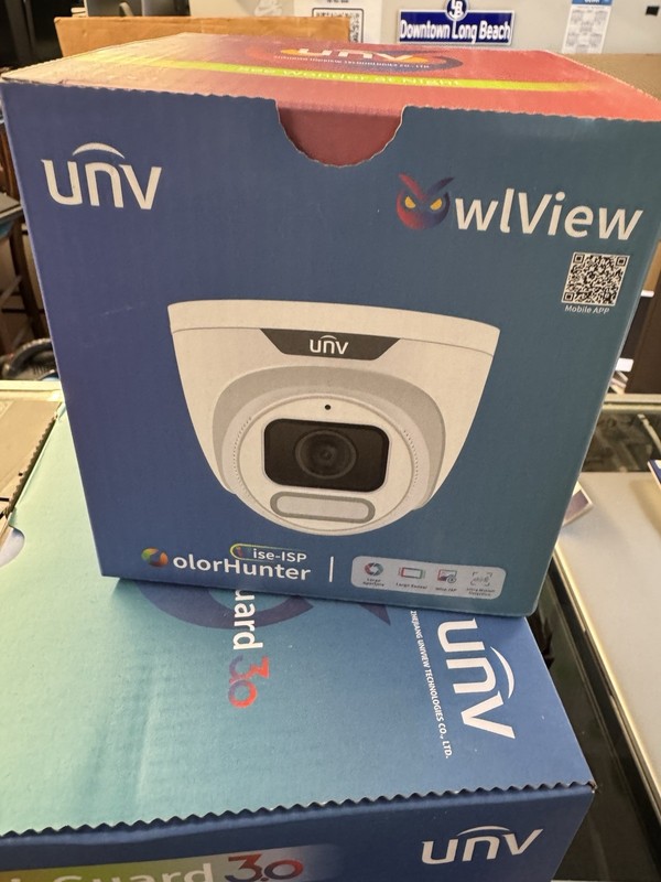 Uniview IPC3624SR-ADF28KM-WP 4MP ColorHunter Wise-ISP Turret IP Camera 2.8mm gallery