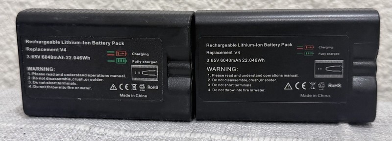 2 Pack Ring V4 Battery For Ring Camera Doorbell Solar Floodligh 2/3/4/3 plus US