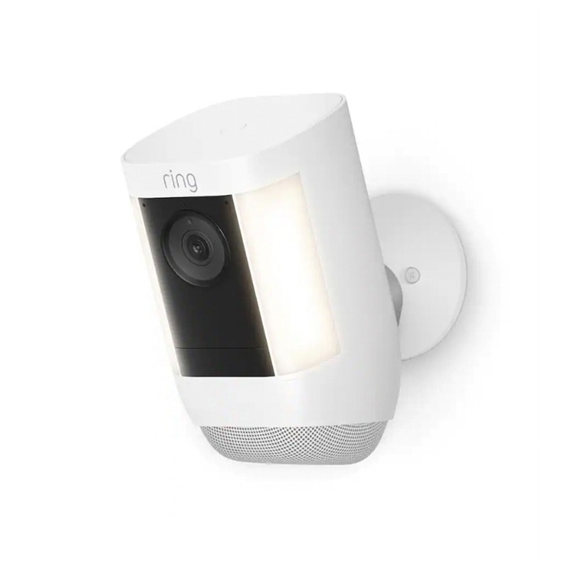Spotlight Cam Pro, Battery with 2K Video and Ring Vision, LED Lights, Dual-Band