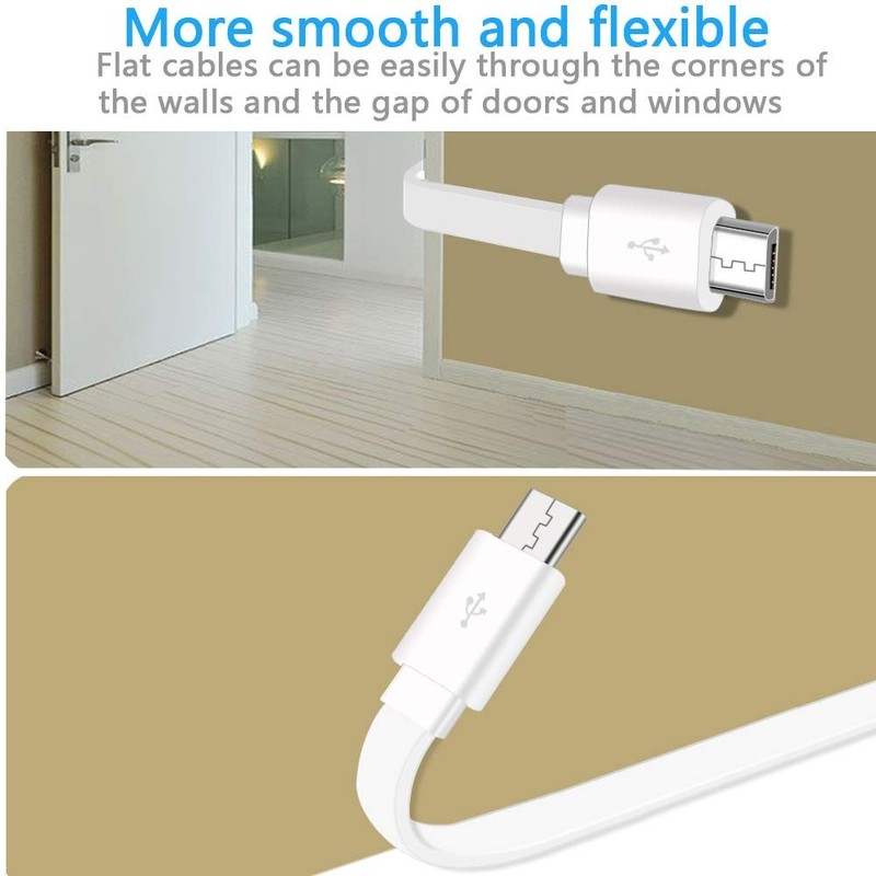 2-Pack 10FT USB Power Extension Cable for Wyze Cam,WyzeCam Pan,YI Home ,Nest-... gallery