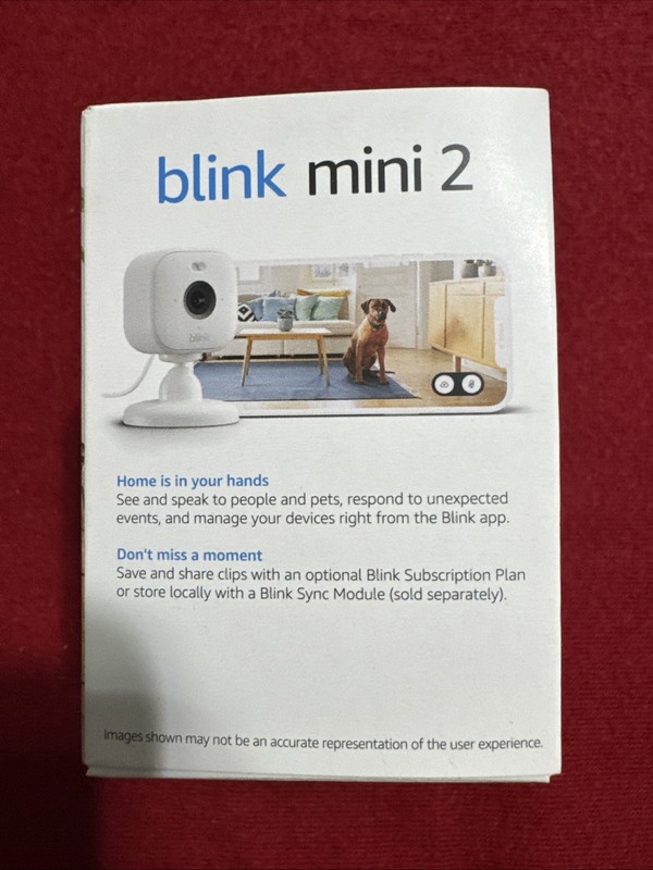 Blink Mini 2 Indoor and Outdoor Plug-in smart security camera HD Night 1 Camera gallery