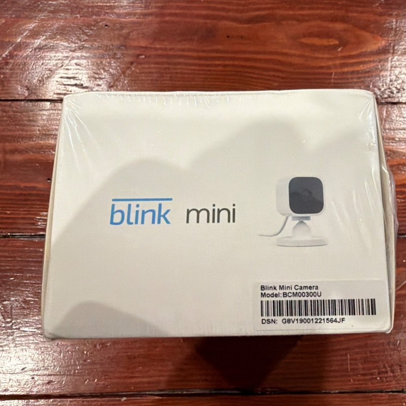 Blink Mini Indoor Plug-In HD Wi-Fi 1080p Smart Security Camera White Alexa gallery