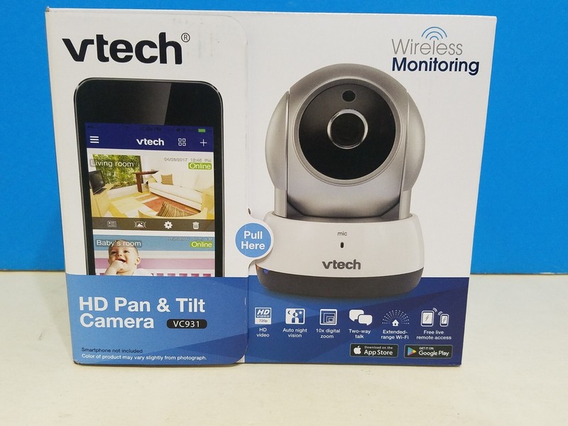 VTech VC931 Wireless IP HD Video Camera with Remote Pan & Tilt NEW IN BOX