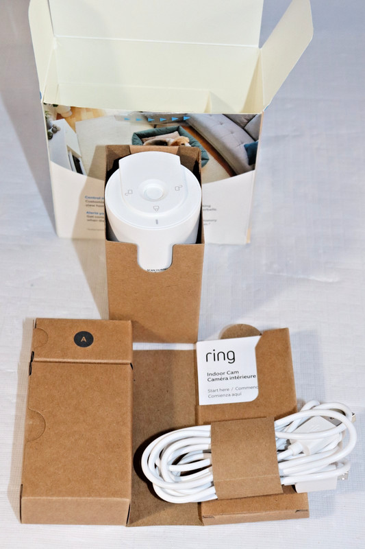 Ring Indoor Cam 2nd Gen Plug-In 1080p HD WiFi Security Camera White Ships Open gallery