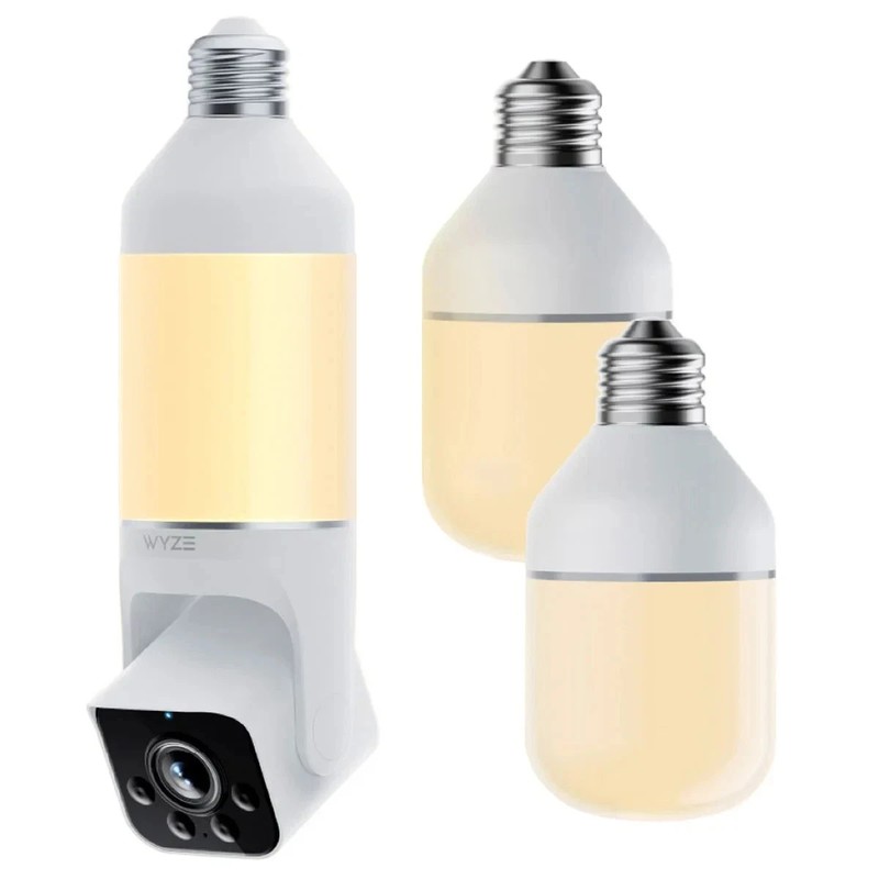 WYZE LIGHT BULB CAMERA OUTDOOR CAM LIGHT LAMP SOCKET SECURITY CAMERA WIRELESS