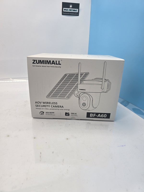 ZUMIMALL 24/7 Recording Solar Security Cameras Wireless Outdoor, 9W Solar Panel, gallery