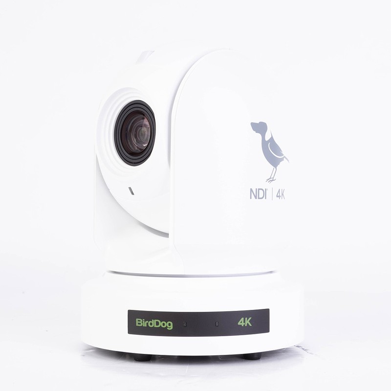 BirdDog P400 8.5MP 4K Full NDI PTZ Camera with Sony Sensor - White SKU#1931259 gallery