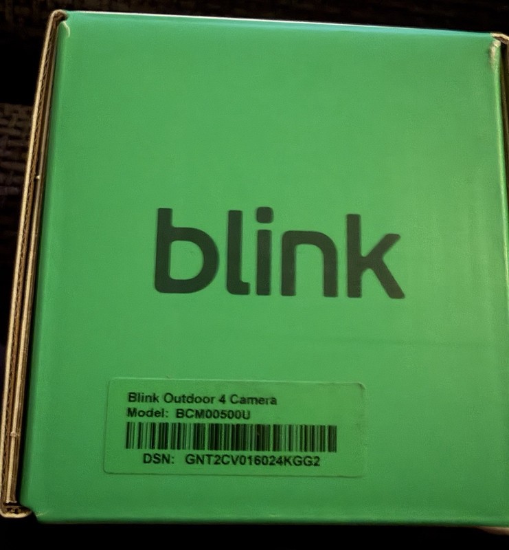 Blink Outdoor 4 1080p Wi-Fi Camera Motion/Person Detect 2-Way Audio Alexa Black gallery
