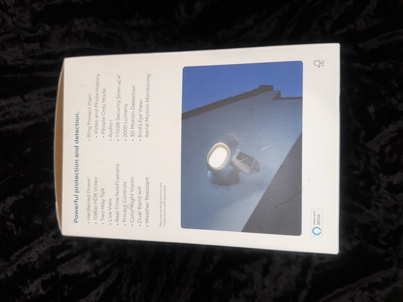 Ring Floodlight Cam Wired Pro 1080p Outdoor Cam w/ Night Vision 2-Way Audio gallery