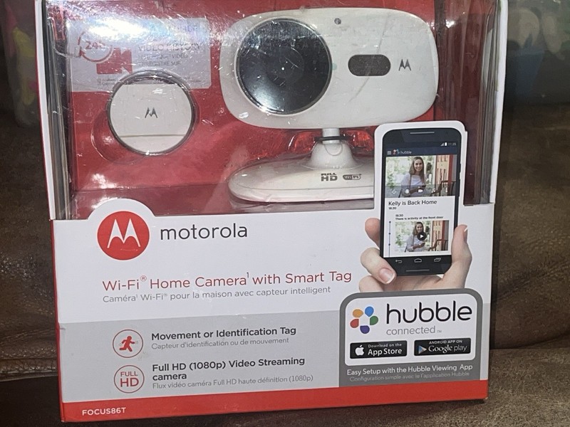Motorola Modcam 2.0 Focus86t Camera w/ Digital Zoom Tag notifications