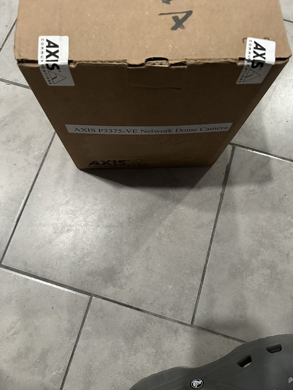 New Axis 3375 VE Camera, Camera sealed brand new ready to go gallery