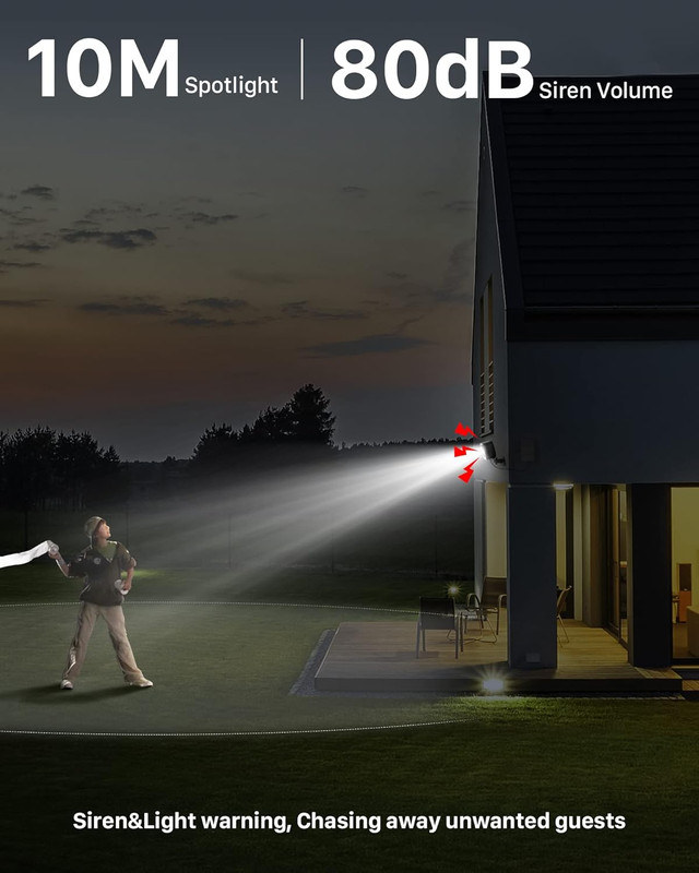 Wireless Solar Security Camera with Color Night Vision & 2-Way Talk gallery