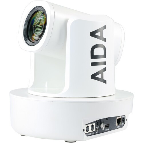 AIDA 4K NDI|HX IP/HDMI Conference PTZ Camera with 12x Optical Zoom (White) gallery