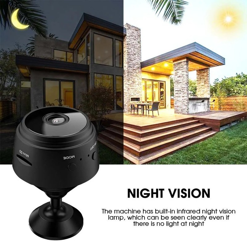 Mini Wireless Record Camera WiFi IP Home Security DVR Night Vision HD USB 1080P gallery