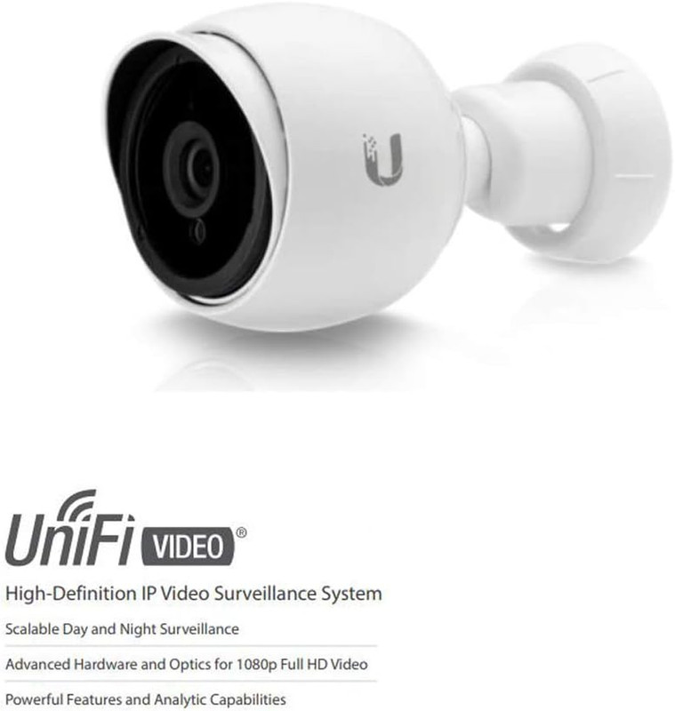 Unifi G4 Series UVC-G4-BULLET 4MP Outdoor Bullet Camera with Infrared (3-Pack) gallery