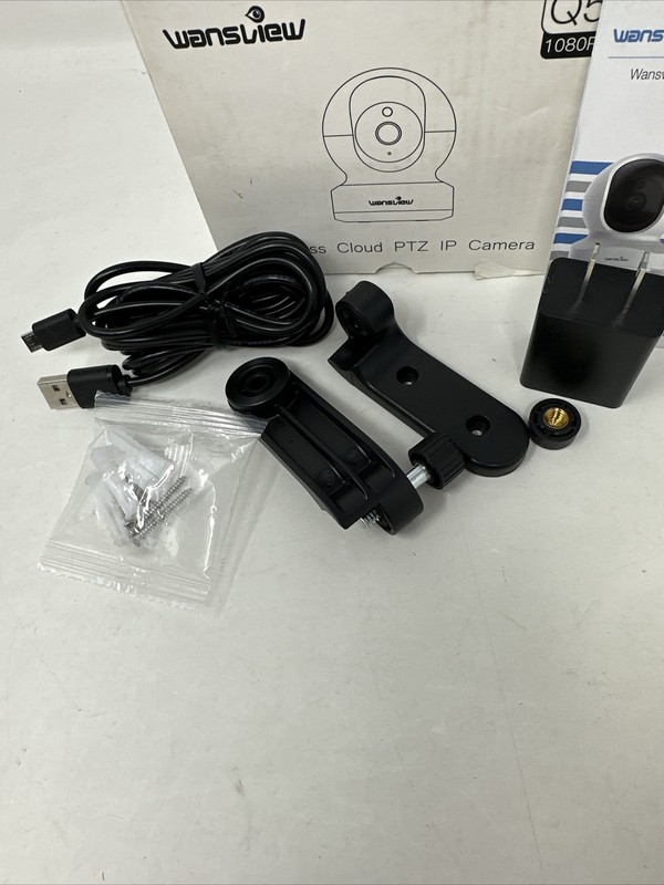 Wansview Indoor Security Camera Q5, 2K WiFi IP Camera - Black gallery
