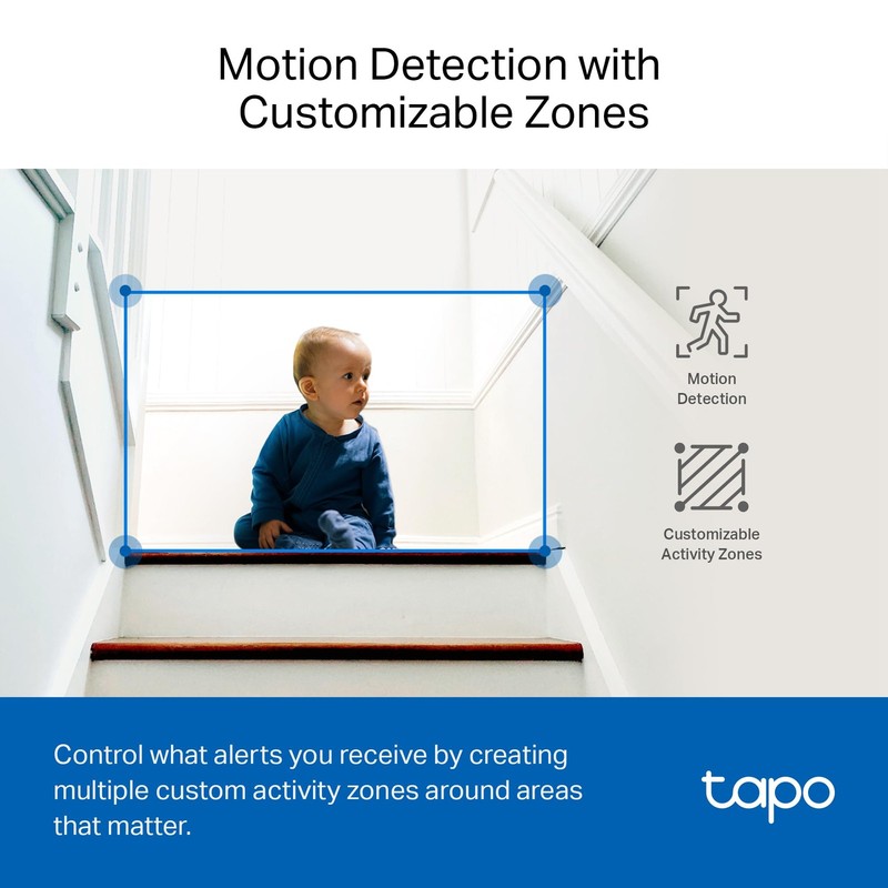 TP-Link Tapo 2K QHD Pan/Tilt Security Camera for Pet Camera Baby Monitor gallery