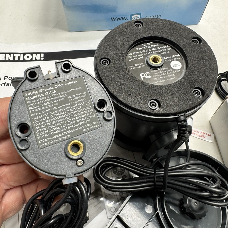 X-10 Powerhouse Supervised Security System Lot Cameras Motion Remotes Sensors gallery