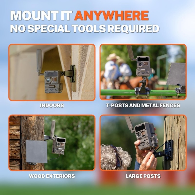 Barn Owl RangeCam Live Solar Powered Cellular Security Camera for Any US Network gallery